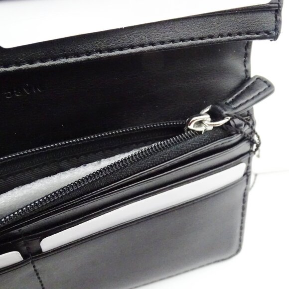 MARC JACOBS Empire City Dark Grey Leather Continental Bifold Wallet - Picture 10 of 10